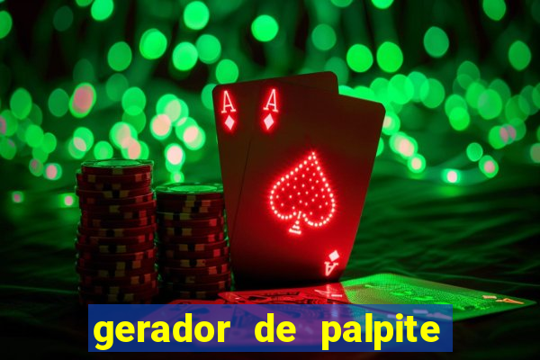 gerador de palpite do jogo do bicho